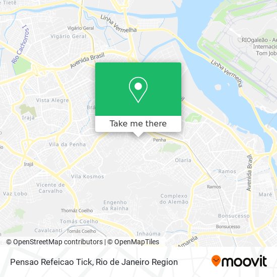 Pensao Refeicao Tick map