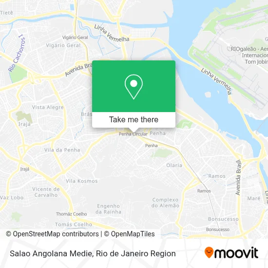 Salao Angolana Medie map