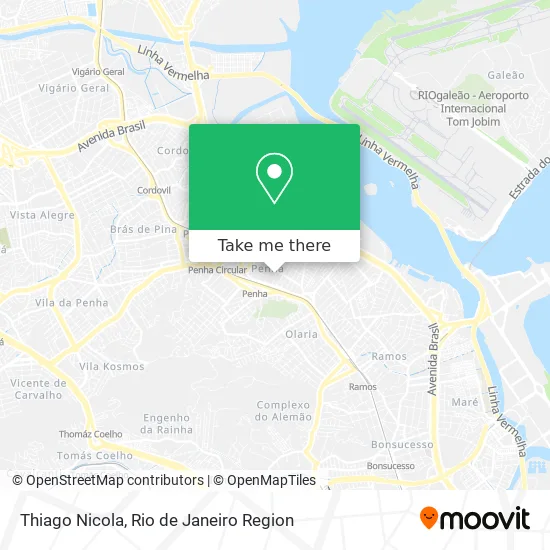 Thiago Nicola map