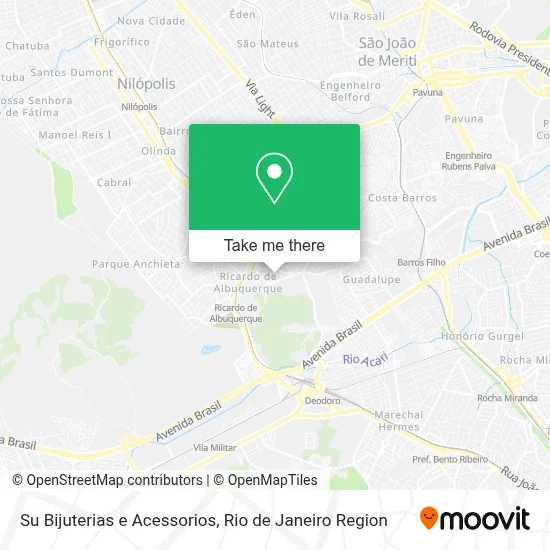 Su Bijuterias e Acessorios map