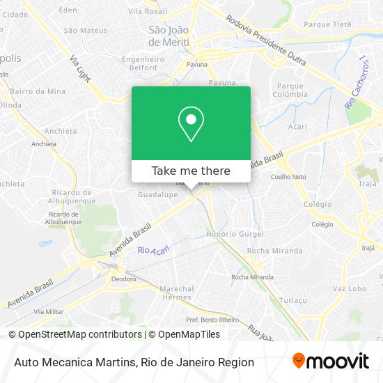 Auto Mecanica Martins map
