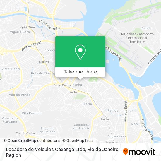 Locadora de Veiculos Caxanga Ltda map