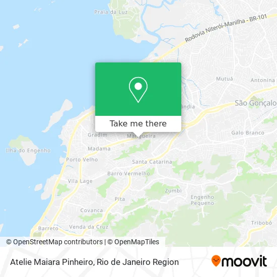 Atelie Maiara Pinheiro map