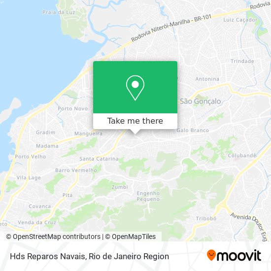 Hds Reparos Navais map