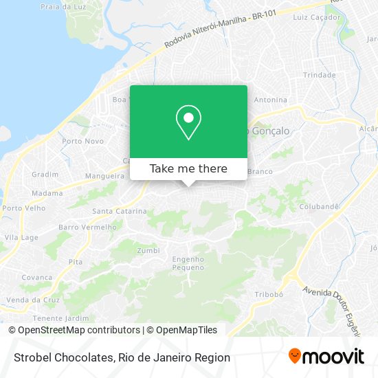 Mapa Strobel Chocolates