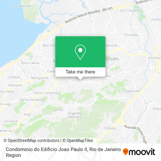 Condominio do Edificio Joao Paulo II map