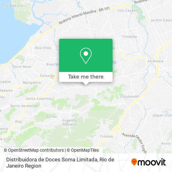 Distribuidora de Doces Soma Limitada map