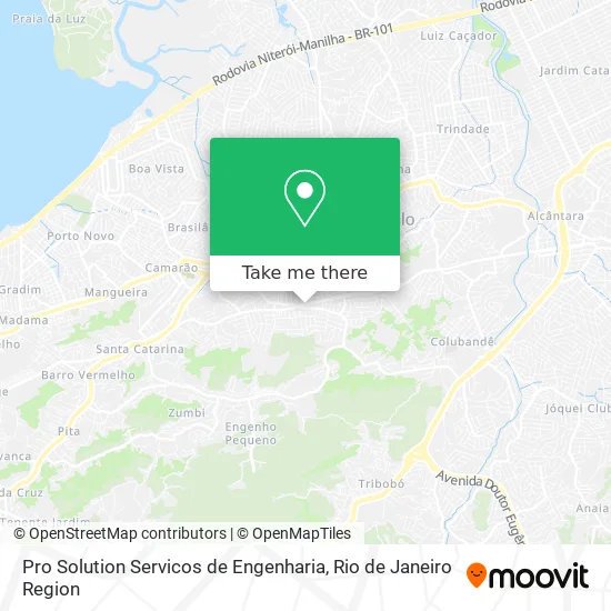 Pro Solution Servicos de Engenharia map
