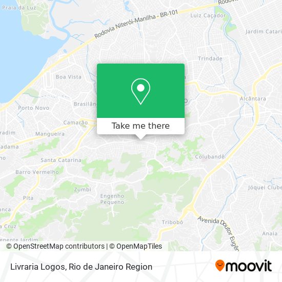 Mapa Livraria Logos