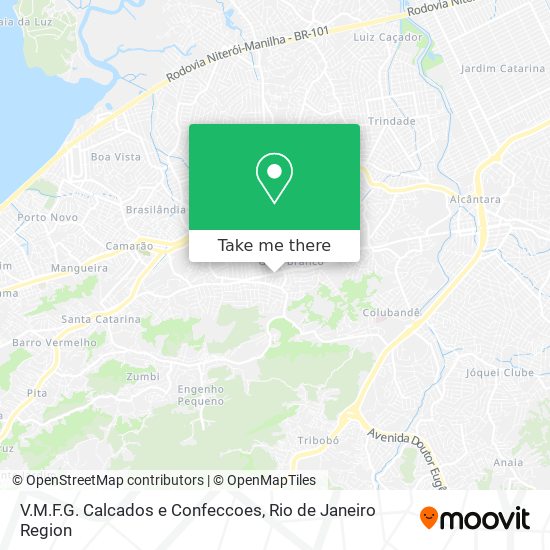 Mapa V.M.F.G. Calcados e Confeccoes