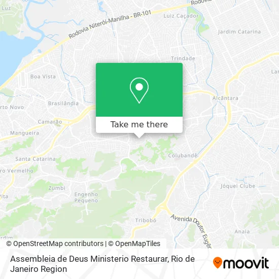 Assembleia de Deus Ministerio Restaurar map