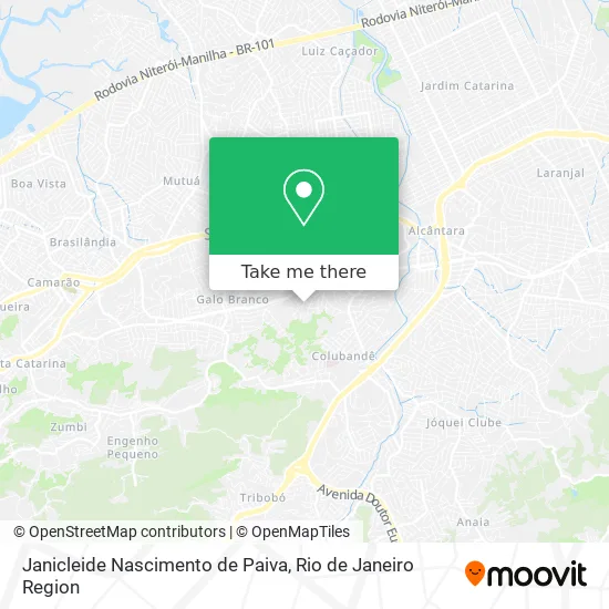 Janicleide Nascimento de Paiva map