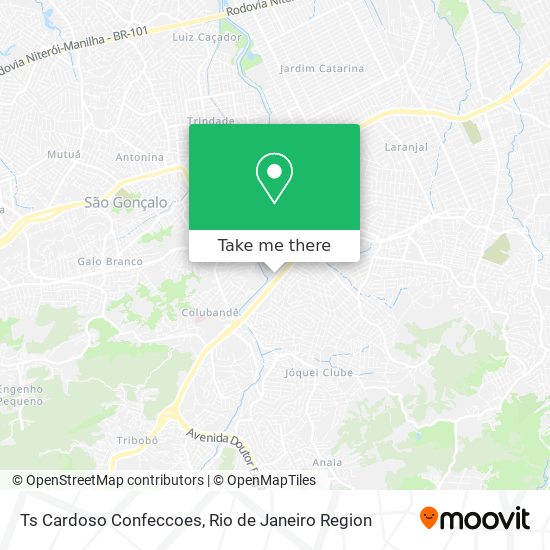 Ts Cardoso Confeccoes map