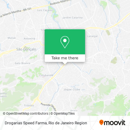 Drogarias Speed Farma map