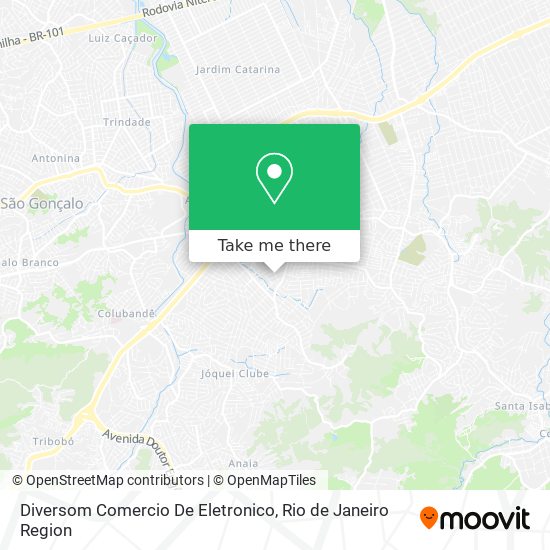 Diversom Comercio De Eletronico map