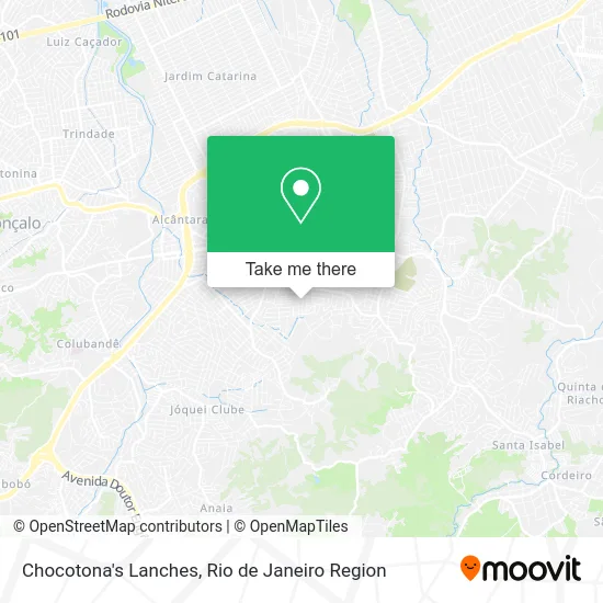 Chocotona's Lanches map