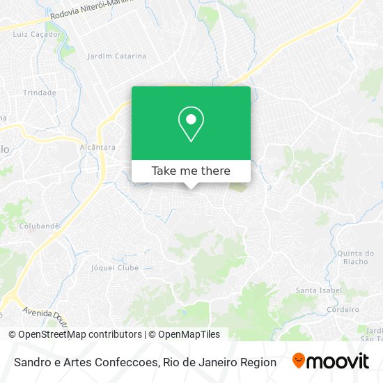 Sandro e Artes Confeccoes map