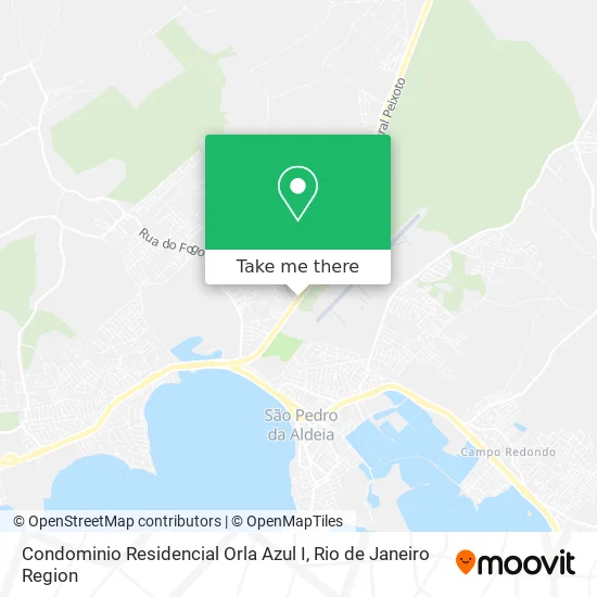 Condominio Residencial Orla Azul I map