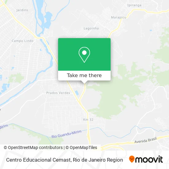 Centro Educacional Cemast map