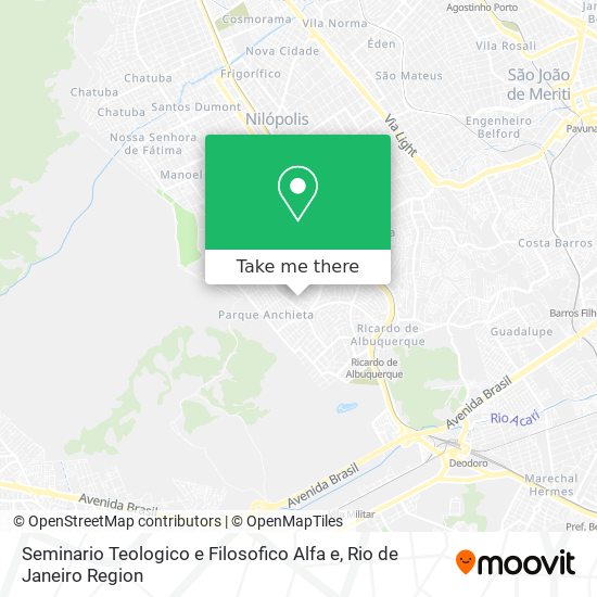 Seminario Teologico e Filosofico Alfa e map