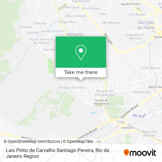 Mapa Lais Pinto de Carvalho Santiago Pereira