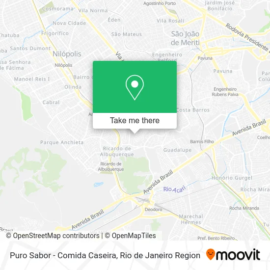 Puro Sabor - Comida Caseira map