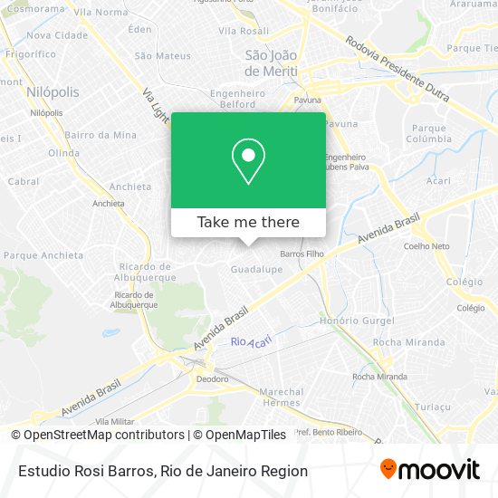 Estudio Rosi Barros map