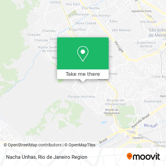 Nacha Unhas map