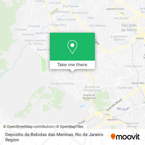 Deposito de Bebidas das Meninas map