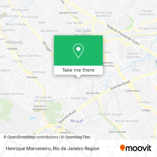 Henrique Marceneiro map