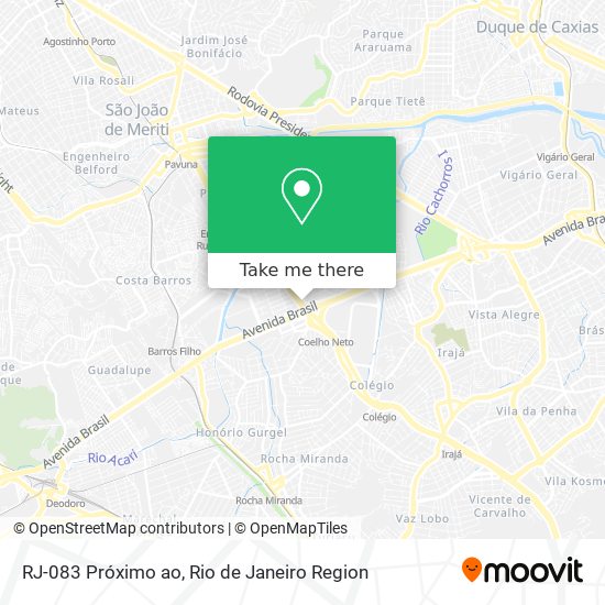 RJ-083 Próximo ao map