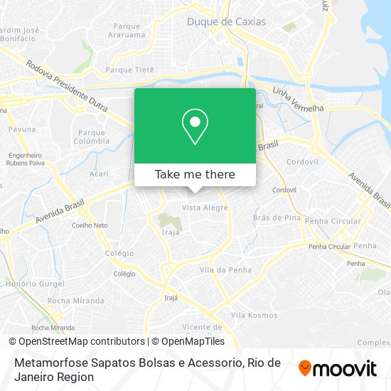 Metamorfose Sapatos Bolsas e Acessorio map