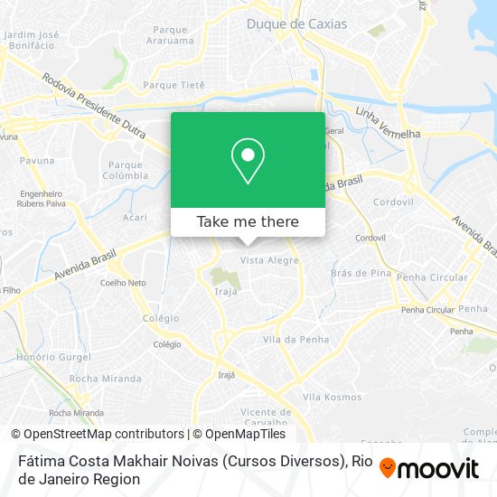 Fátima Costa Makhair Noivas (Cursos Diversos) map