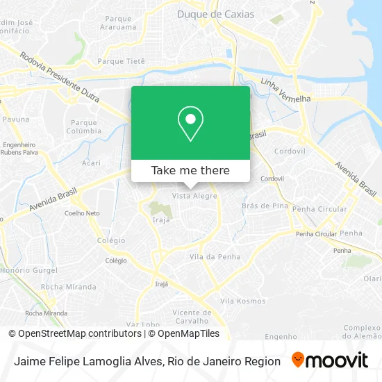 Jaime Felipe Lamoglia Alves map