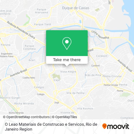 Mapa O Leao Materiais de Construcao e Servicos