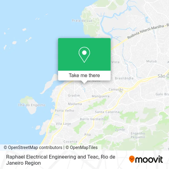 Raphael Electrical Engineering and Teac map