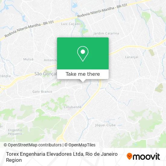 Torex Engenharia Elevadores Ltda map