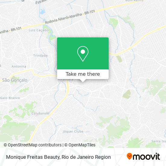 Monique Freitas Beauty map