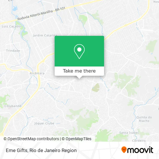 Eme Gifts map