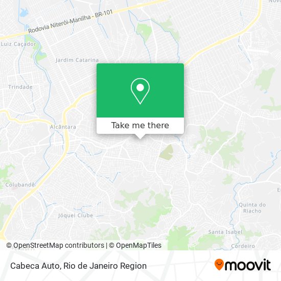 Cabeca Auto map