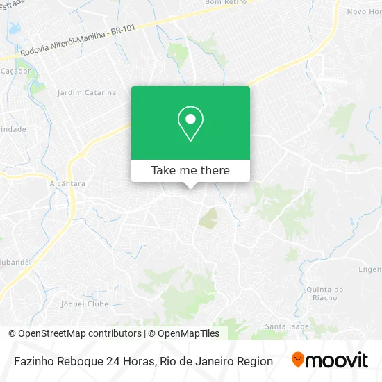 Fazinho Reboque 24 Horas map