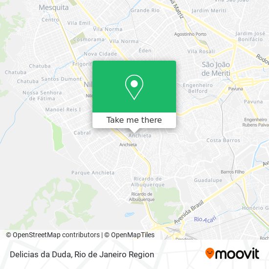 Delicias da Duda map