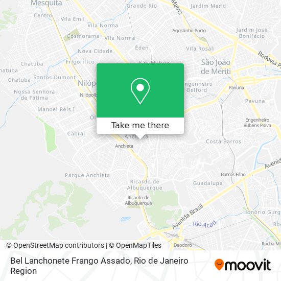 Bel Lanchonete Frango Assado map