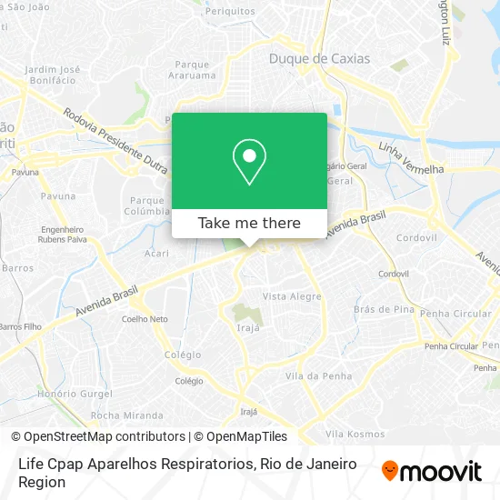 Life Cpap Aparelhos Respiratorios map