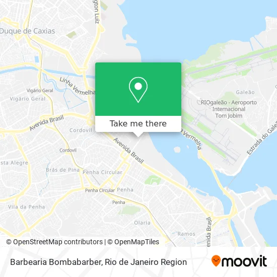 Barbearia Bombabarber map