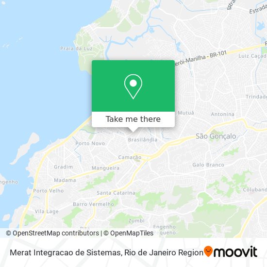 Mapa Merat Integracao de Sistemas