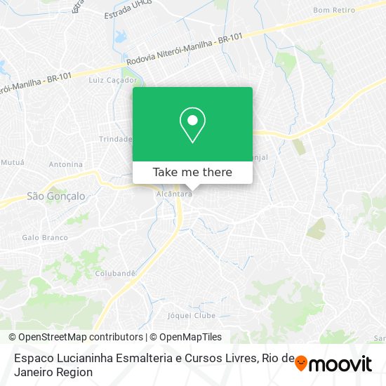 Espaco Lucianinha Esmalteria e Cursos Livres map