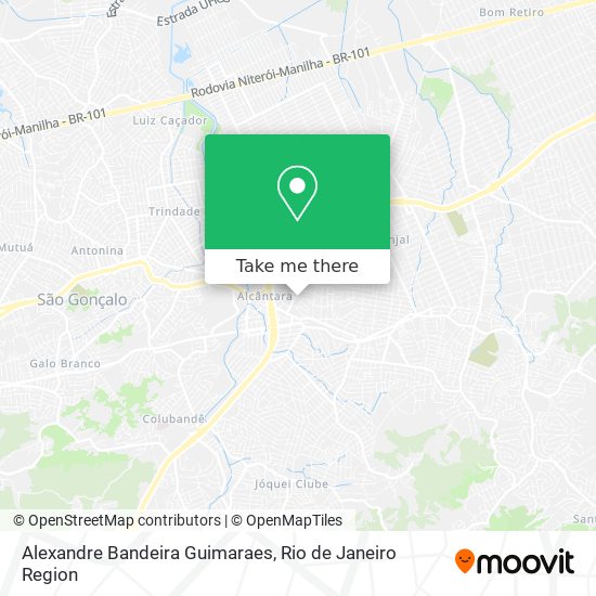 Alexandre Bandeira Guimaraes map