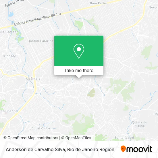 Anderson de Carvalho Silva map
