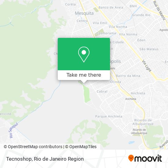 Tecnoshop map